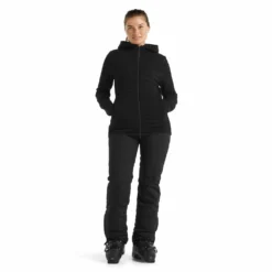 Trui Icebreaker Women ZoneKnit LS Zip Hoodie Black -Outdoorsupply Winkel 4 ib0a59hg0011 32028129