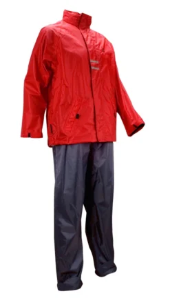 Regenpak Ralka Rood Antraciet