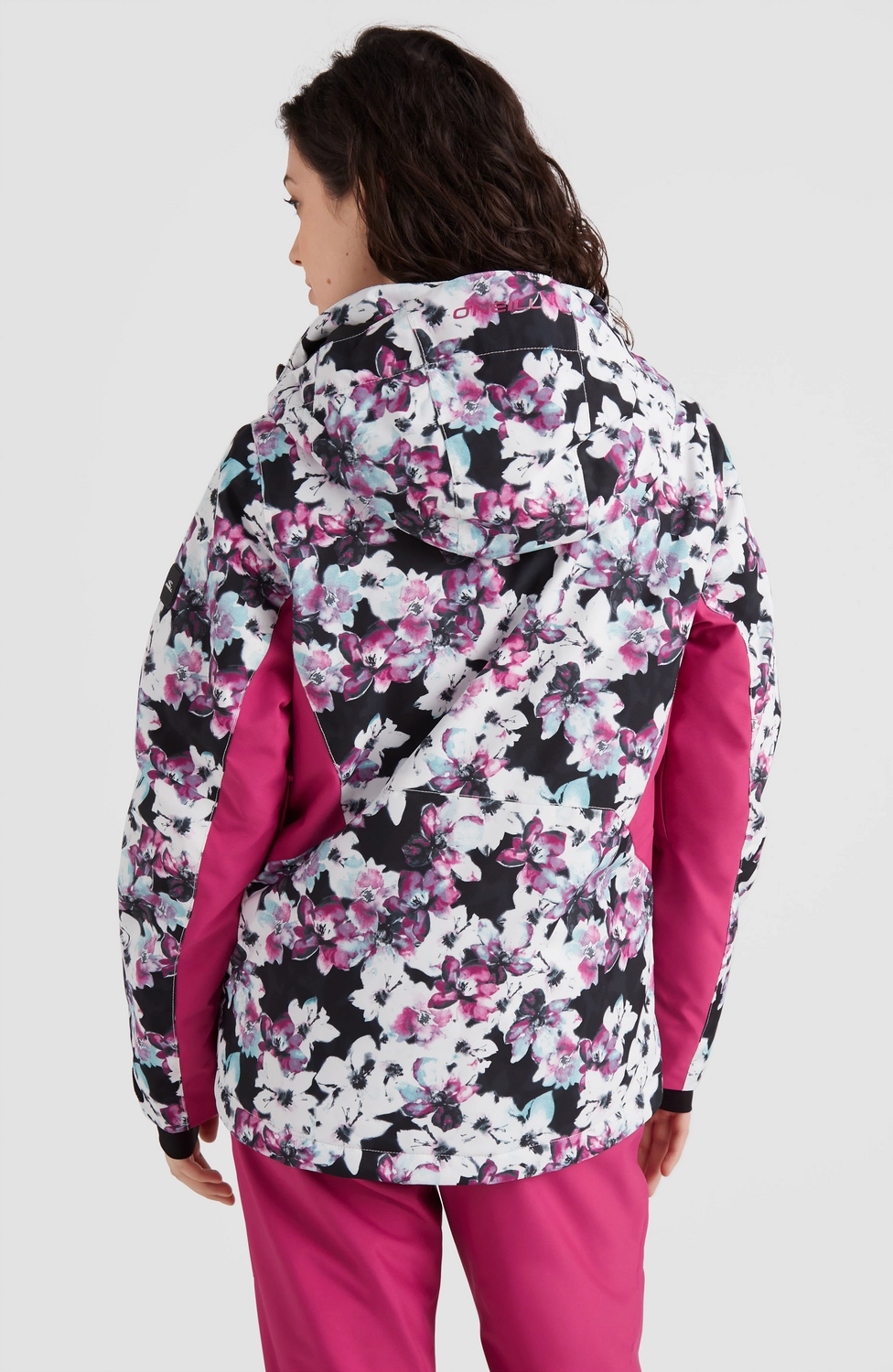 ONeill Ski Jas O'Neill Women Adelite Jacket Blue Ice Flower 7 ONeill Ski Jas O'Neill Women Adelite Jacket Blue Ice Flower - Afbeelding 5