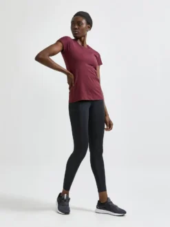 Sportshirt Craft Women ADV Essence SS Slim Tee W Rio -Outdoorsupply Winkel 5 1908767 497000 ADV20Essence20SS20Slim20Tee Closeup4