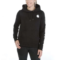Trui Carhartt Women Clarksburg Pullover Sweatshirt Black -Outdoorsupply Winkel 5 EU 102791 001 AVF