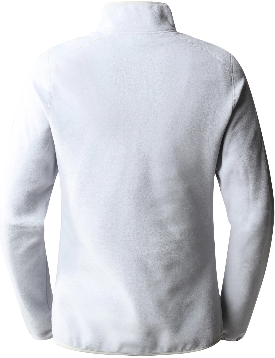 Trui The North Face Women 100 Glacier 1/4 Zip TNF Light Grey Heather-TNF White Logo 4 Trui The North Face Women 100 Glacier 1/4 Zip TNF Light Grey Heather-TNF White Logo - Afbeelding 2