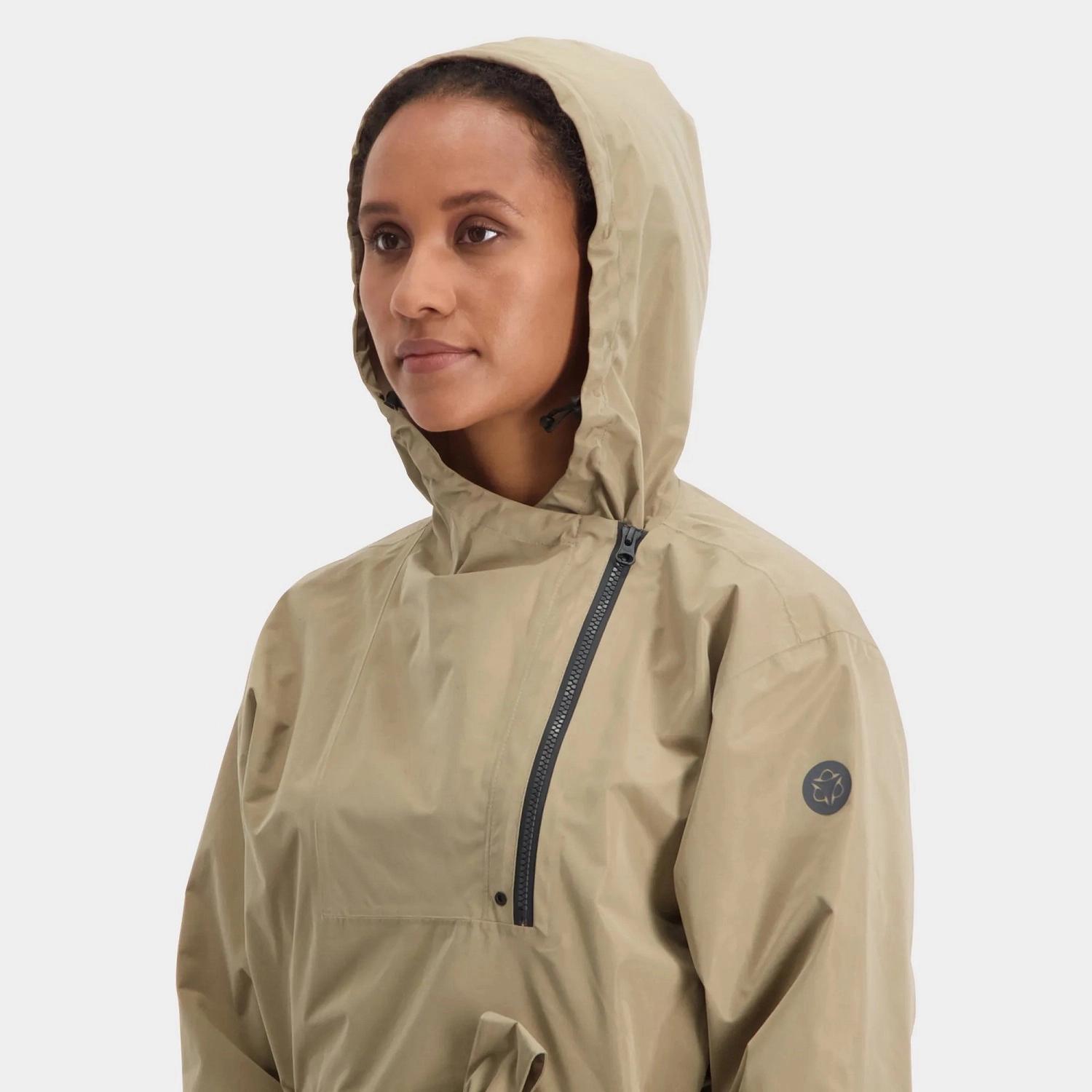 Anorak AGU Women Rain Dress Urban Outdoor Lead Gray 8 Anorak AGU Women Rain Dress Urban Outdoor Lead Gray - Afbeelding 6