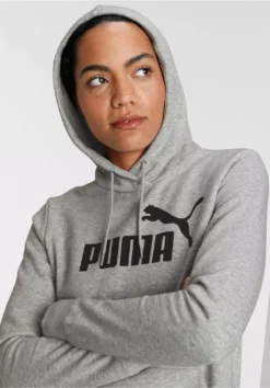 Trui Puma Women Essentials Logo Hoodie FL Gray -Outdoorsupply Winkel 6 download 2023 05 17t095708833