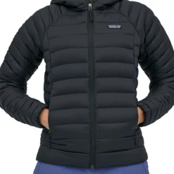 Jas Patagonia Women Down Sweater Hoody Sound Blue -Outdoorsupply Winkel 7 WBF22 84712 BLK MWPKT 3