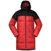 Jas Bergans Unisex Oslo Down Parka Red Sand Black -Outdoorsupply Winkel 7560 13752