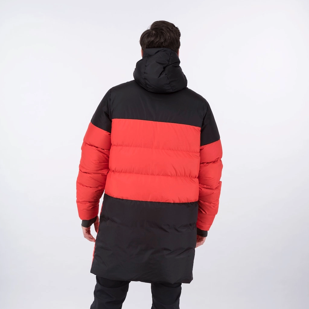 Jas Bergans Unisex Oslo Down Parka Red Sand Black 6 Jas Bergans Unisex Oslo Down Parka Red Sand Black - Afbeelding 4