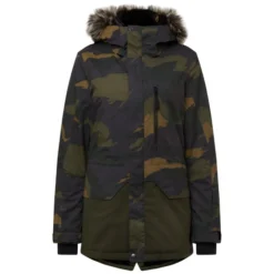 ONeill Ski Jas O'Neill Women Zeolite Jacket Green AOP