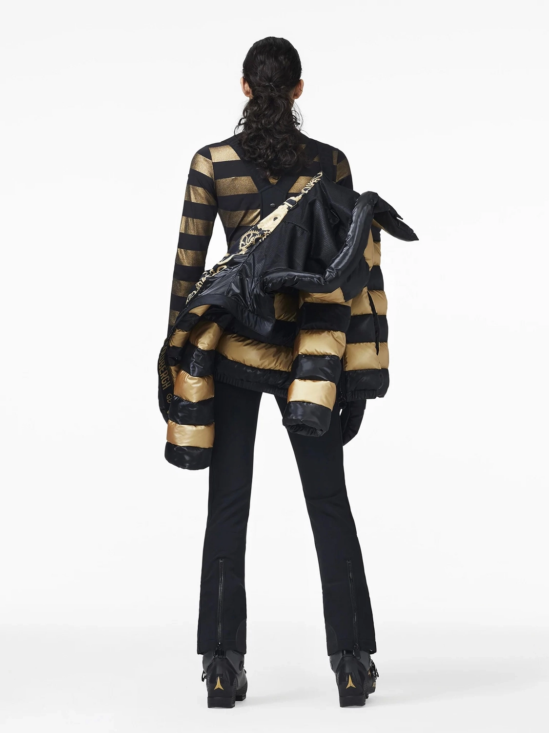 Jas Goldbergh Women Dazzle Gold/Black 4 Jas Goldbergh Women Dazzle Gold/Black - Afbeelding 2