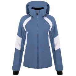 Jas KJUS Women Acrux Jacket Steel Blue/White