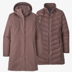 Jas Patagonia Women Tres 3 In 1 Parka Dusky Brown