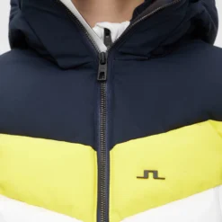 Ski Jas J.Lindeberg Women Russel Down Ski Jacket Banging Yellow -Outdoorsupply Winkel SWOW02237 K039 007