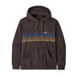 Trui Patagonia Unisex Line Logo Ridge Stripe Uprisal Hoody Cone Brown