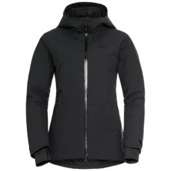 Ski Jas Odlo Women Jacket Insulated Ski Bluebird S-Thermic Black