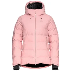 Ski Jas Odlo Women Jacket Insulated Ski Cocoon S-Thermic Boto Dolphin
