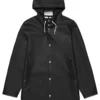 Regenjas Stutterheim Stockholm Zwart -Outdoorsupply Winkel egenjas Stutterheim Stockholm Black1