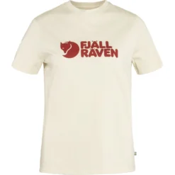 T-Shirt Fjallraven Women Fjallraven Logo Tee Chalk White