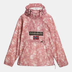 Jas Napapijri X Liberty Unisex Northfarer AOP Pink Fah