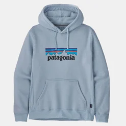 Trui Patagonia Unisex P6 Logo Uprisal Hoody Steam Blue -Outdoorsupply Winkel trui patagonia unisex p6 logo uprisal hoody steam blue